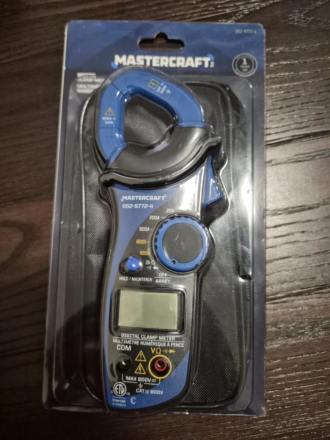 Mastercraft Digital Clamp Meter Multimeter - photo 2