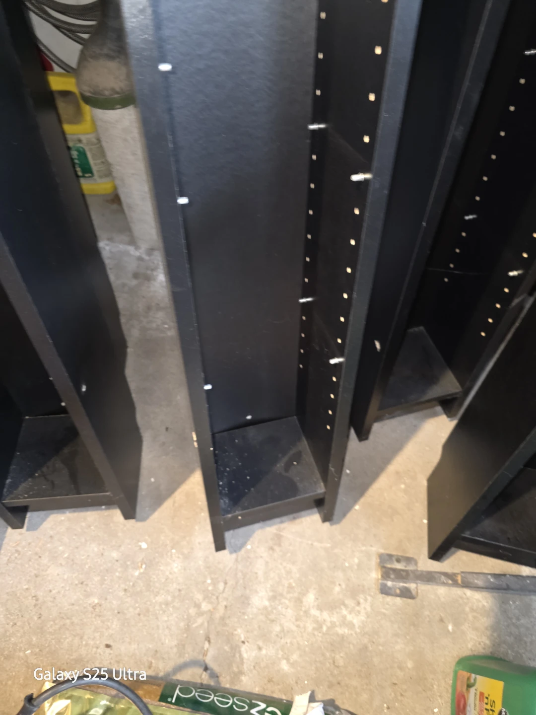 Black Modular Shelving Units - photo 2