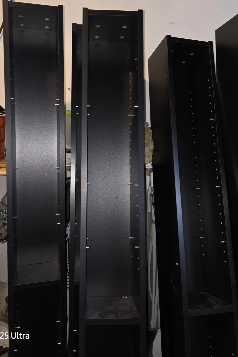 Black Modular Shelving Units - photo 4