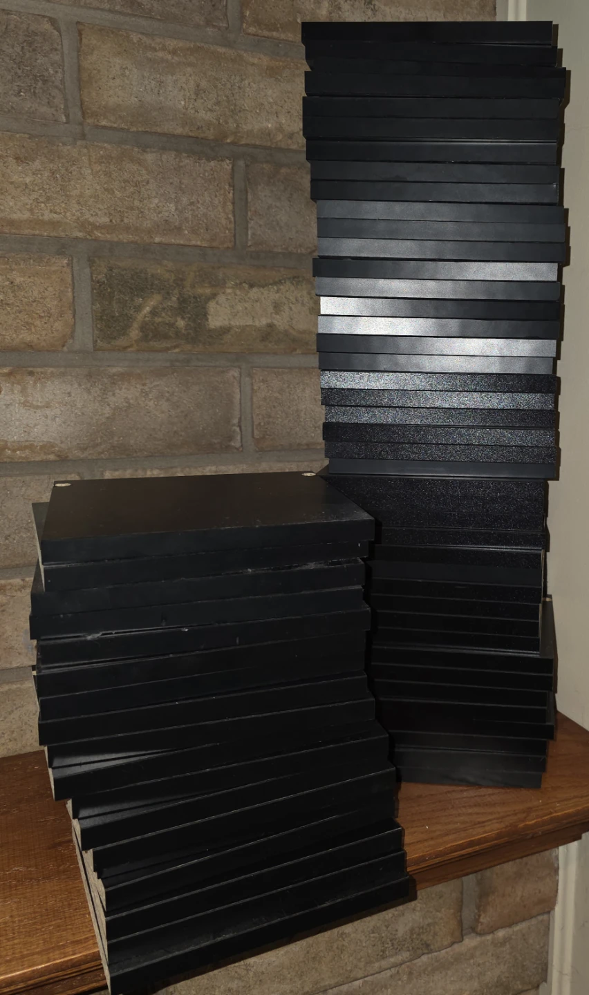 Black Modular Shelving Units - photo 5