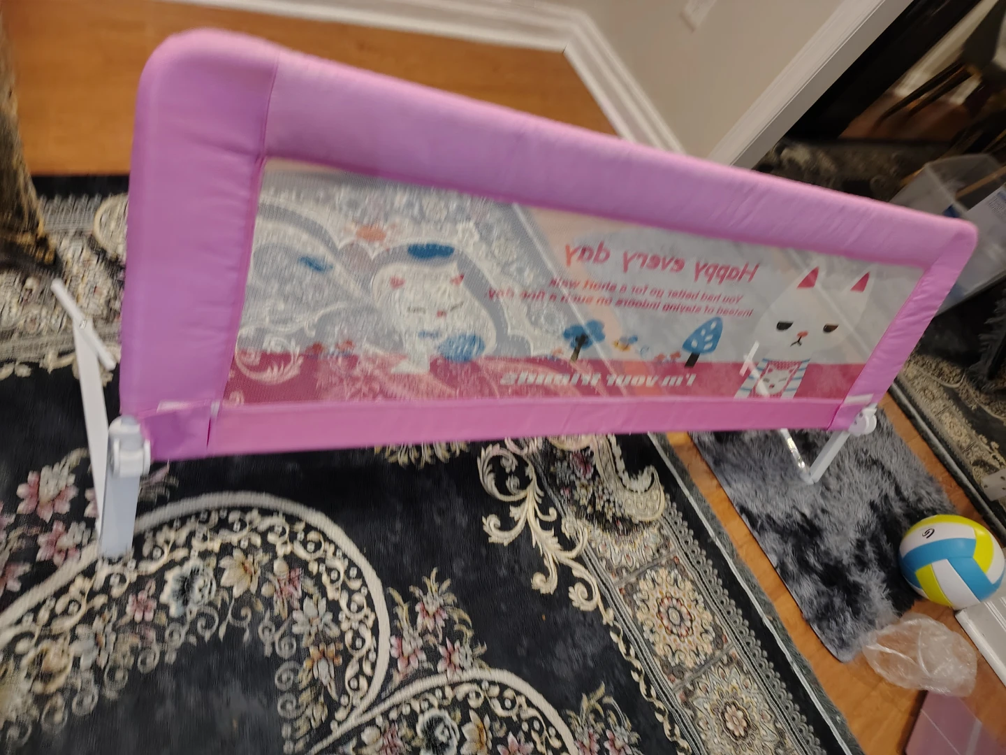 Pink Kid's Bed Rail - photo 3