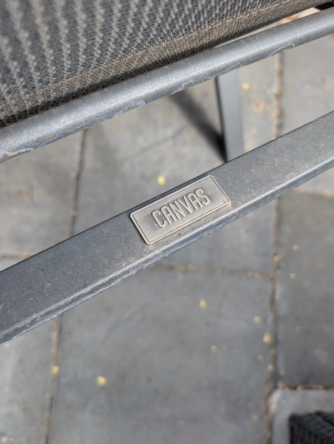 Canvas Outdoor Lounge Chair