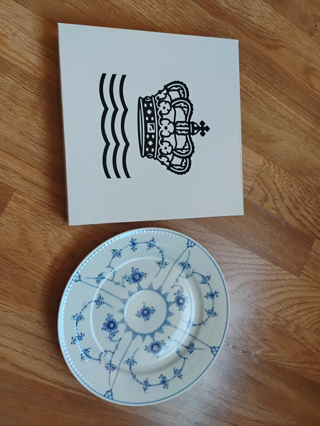 Royal Copenhagen Blue Fluted Plain Plate 18cm - photo 3