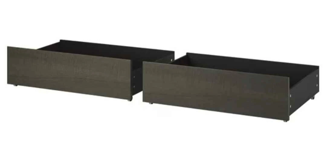 IKEA MALM 4 Storage Boxes - Queen