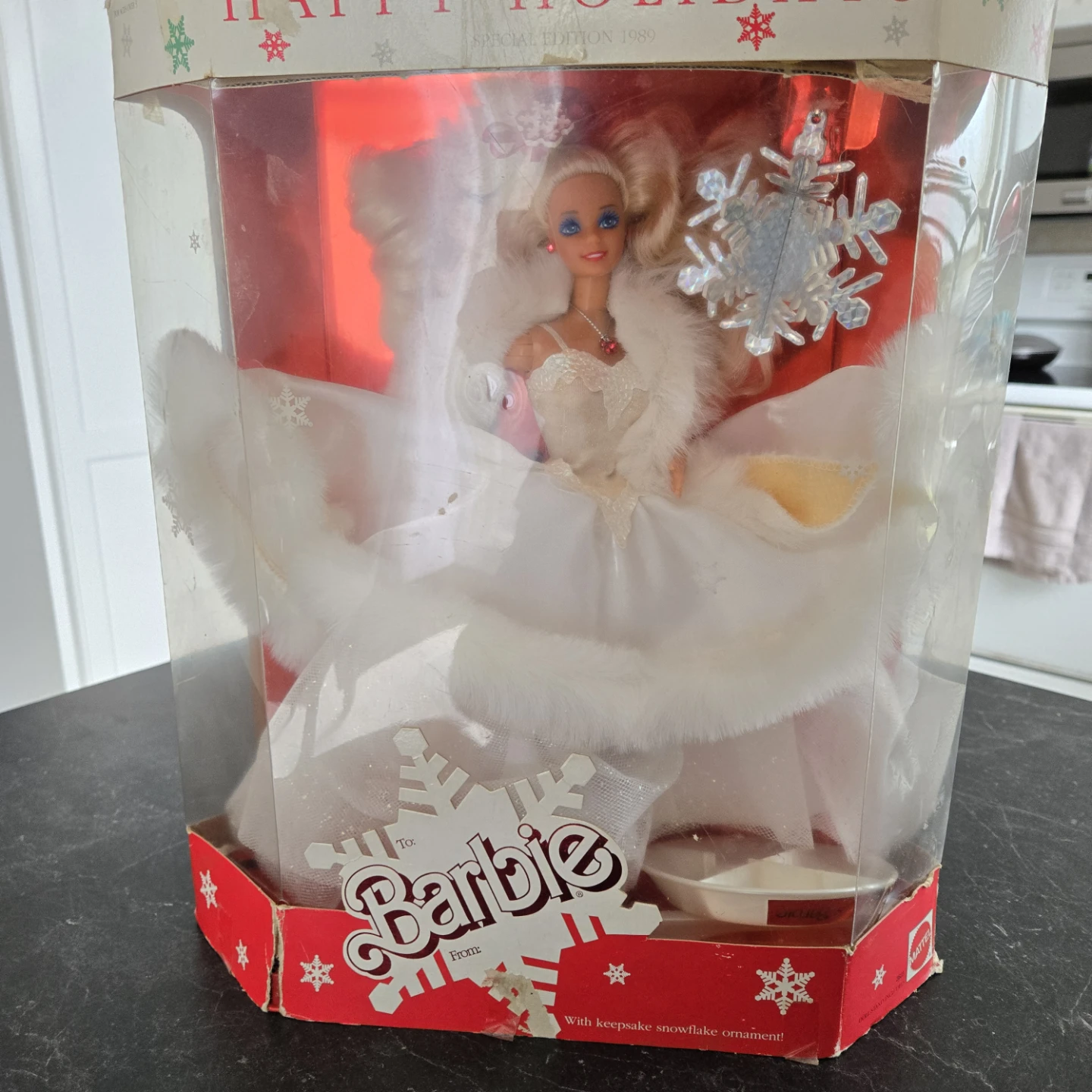Happy Holidays Barbie Doll 1989 Special Edition