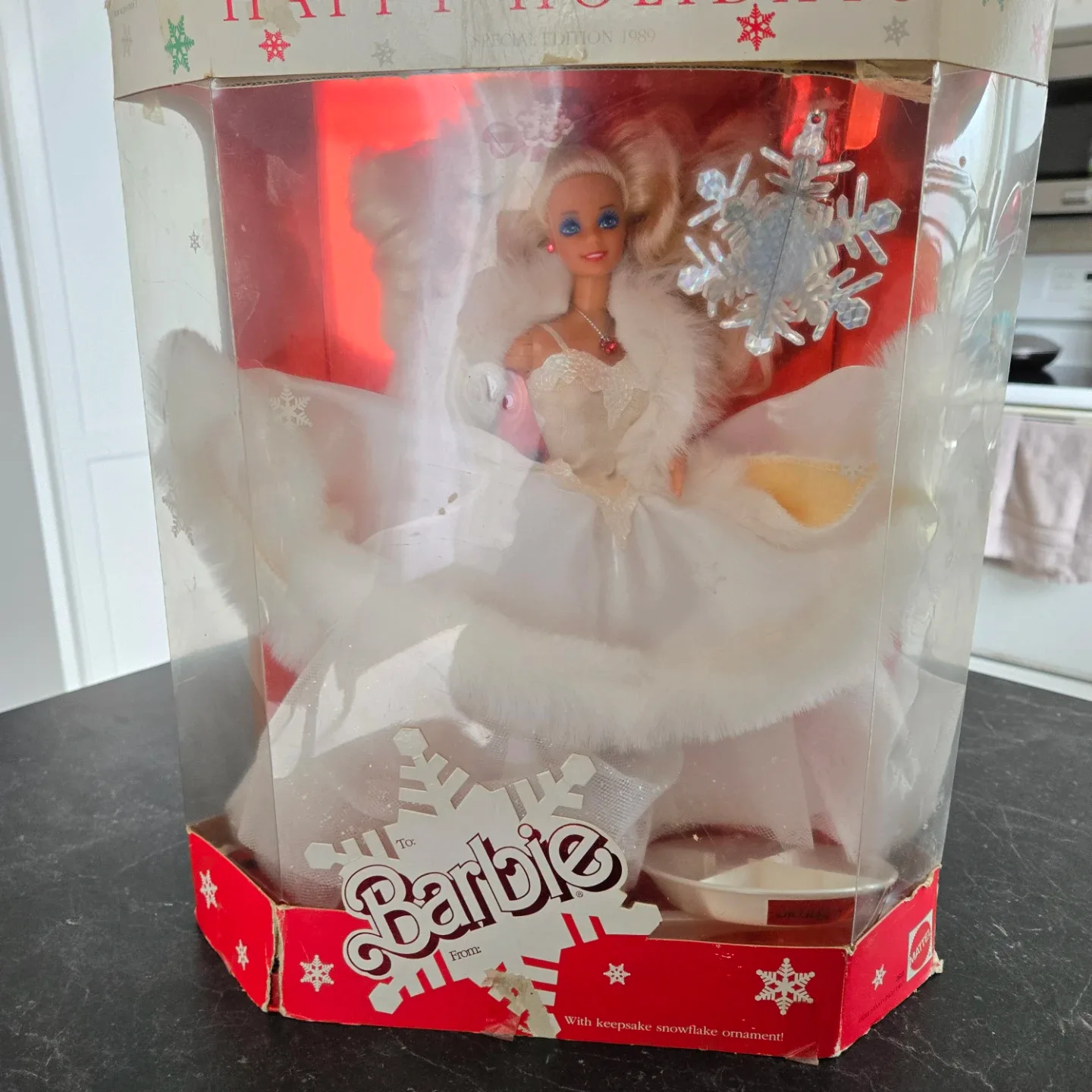 Happy Holidays Barbie Doll 1989 Special Edition