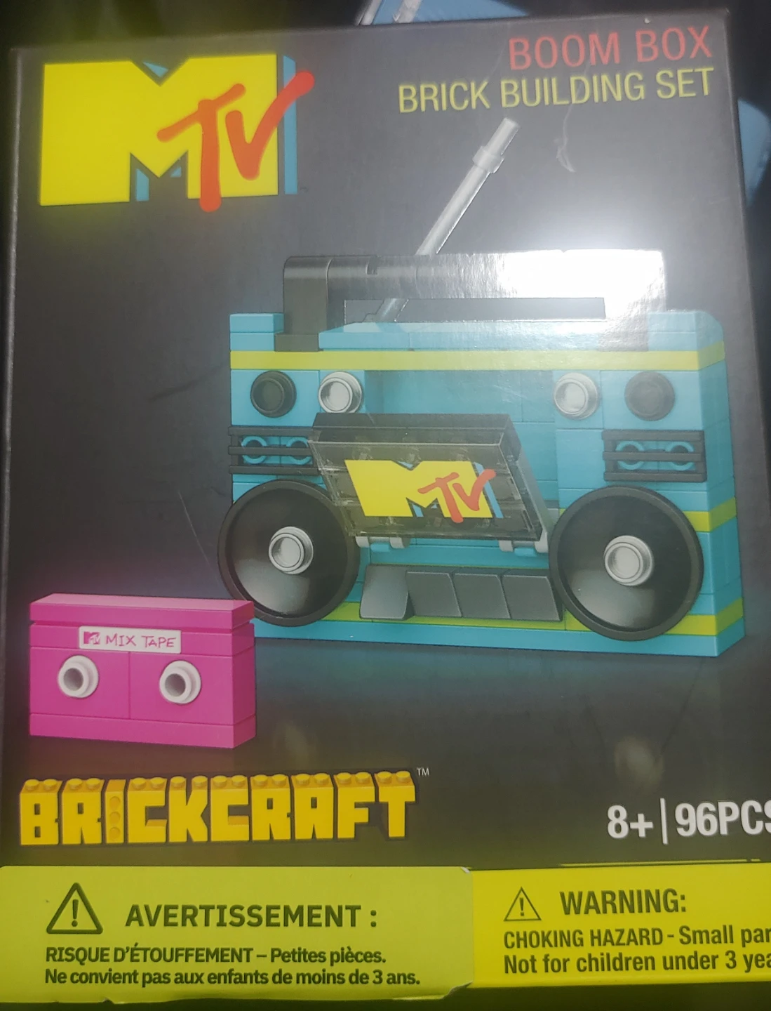 Brickcraft MTV boombox