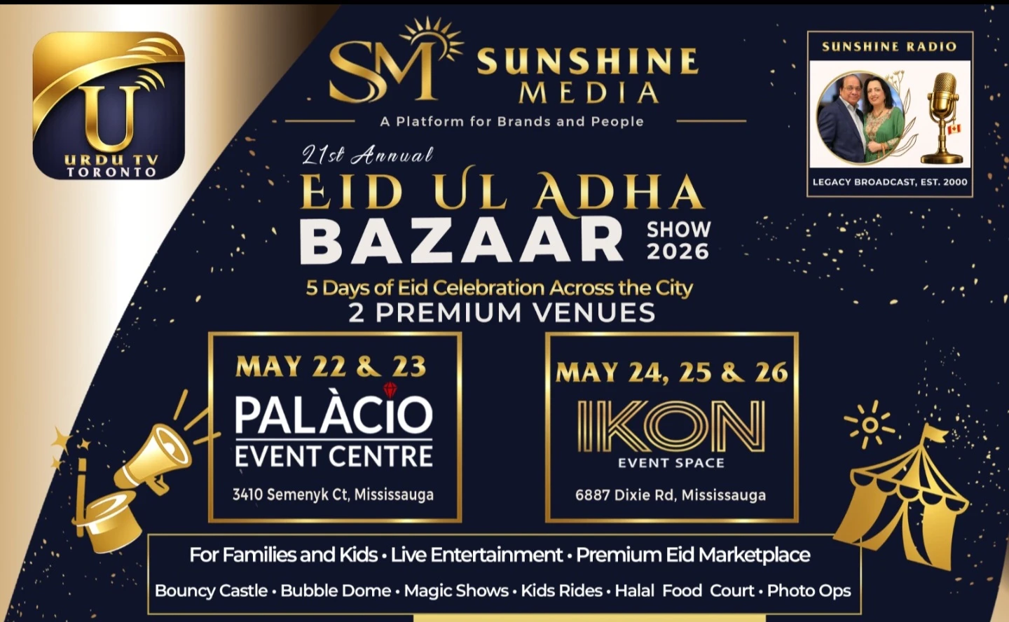 Free Eid Ul Adha Bazaar Show 2026