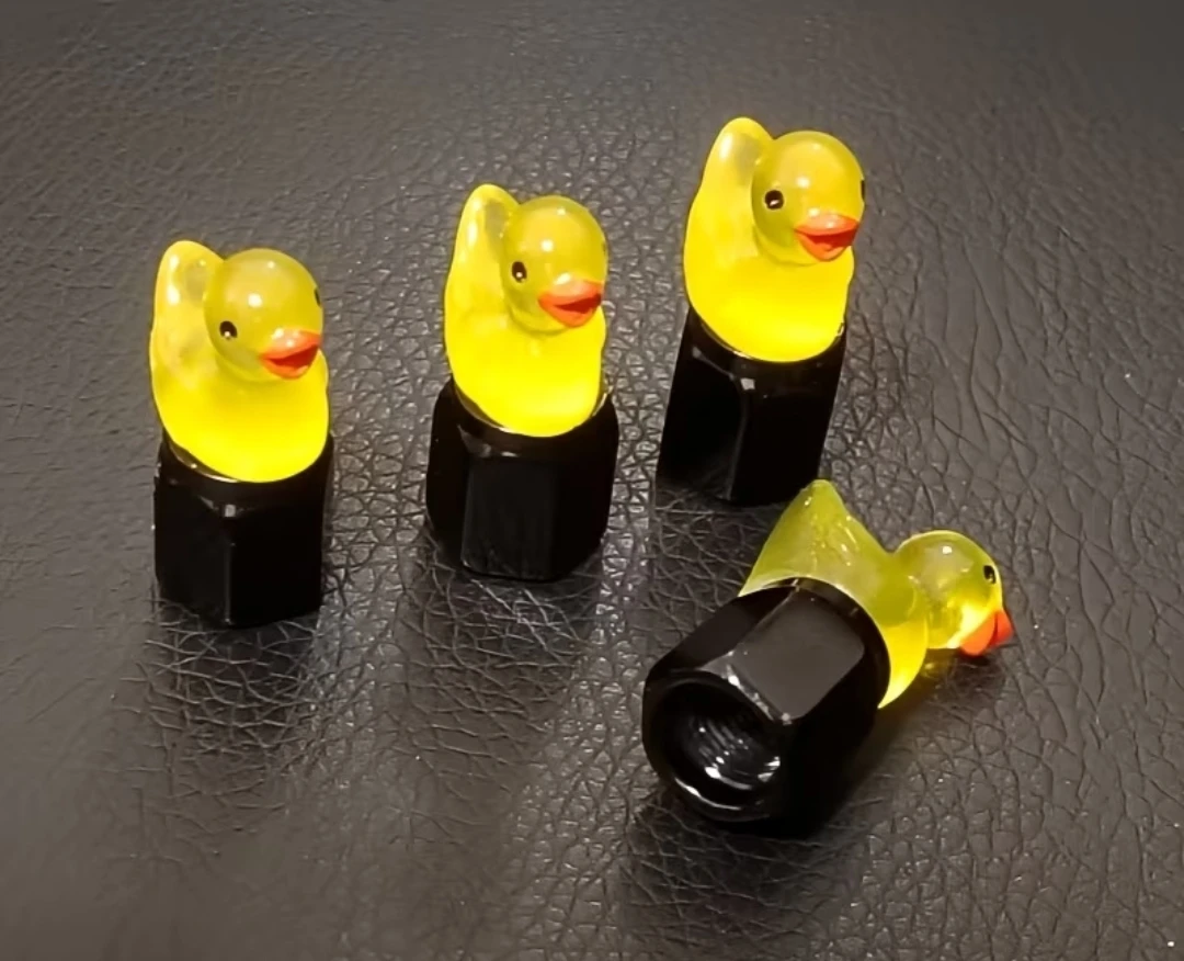DUCK TIRE AIR VALVE CAP SET - photo 3