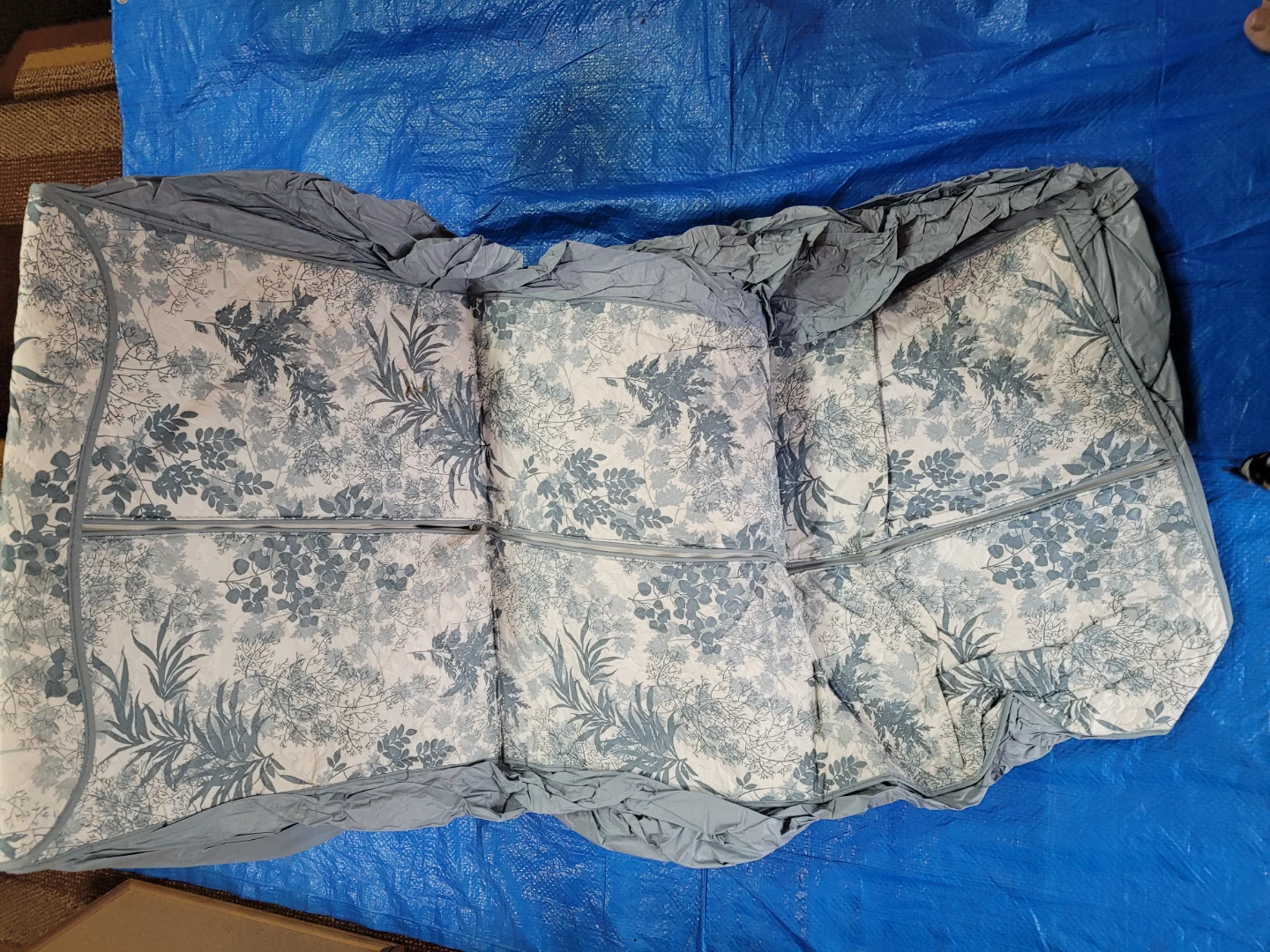 Fabric Storage Cube with Hooks - photo 2