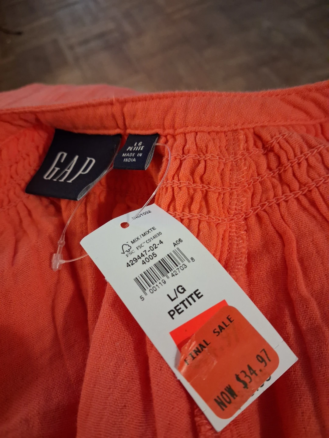 GAP NEW WITH TAGS Gauzed tier dress - photo 2