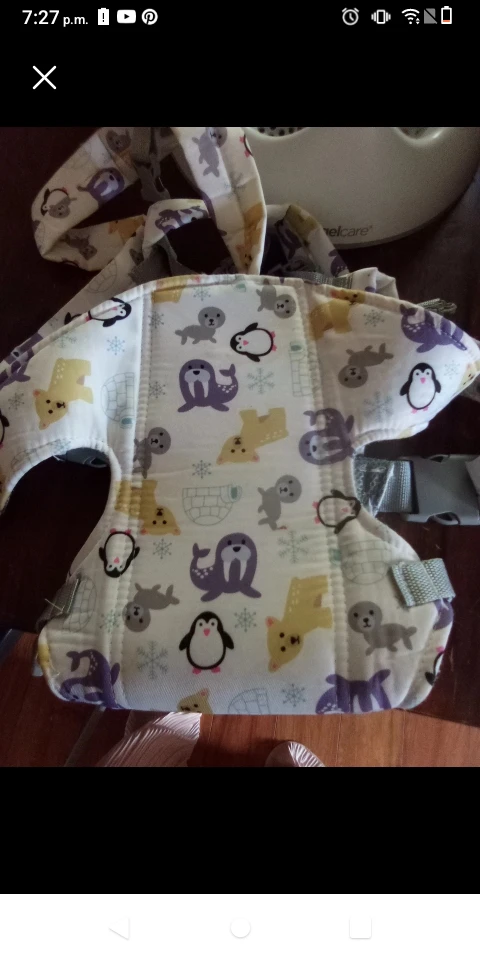 Baby Carrier with Arctic Animal Print