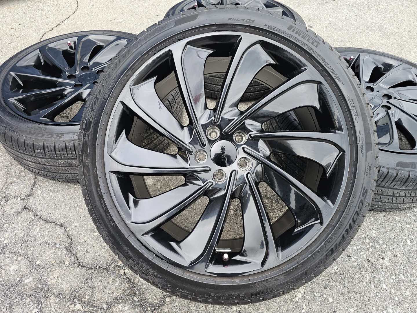 21" RIMS AND ALL SEASON TIRES 245/45 R21