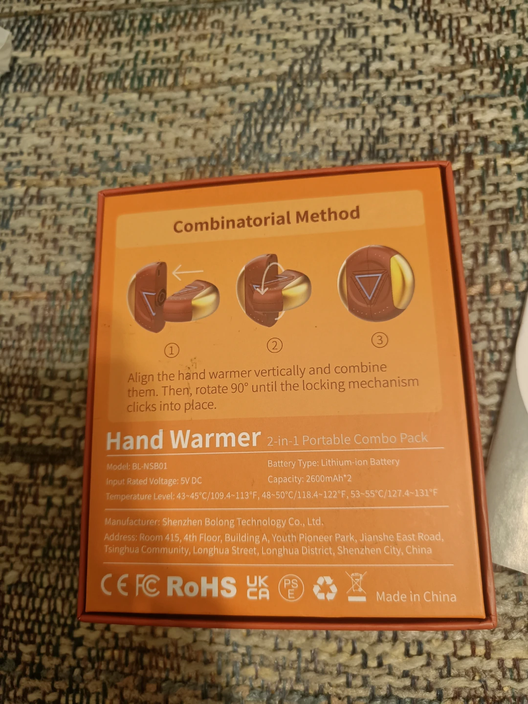 Hand Warmer 2-in-1 Portable Combo Pack - photo 5