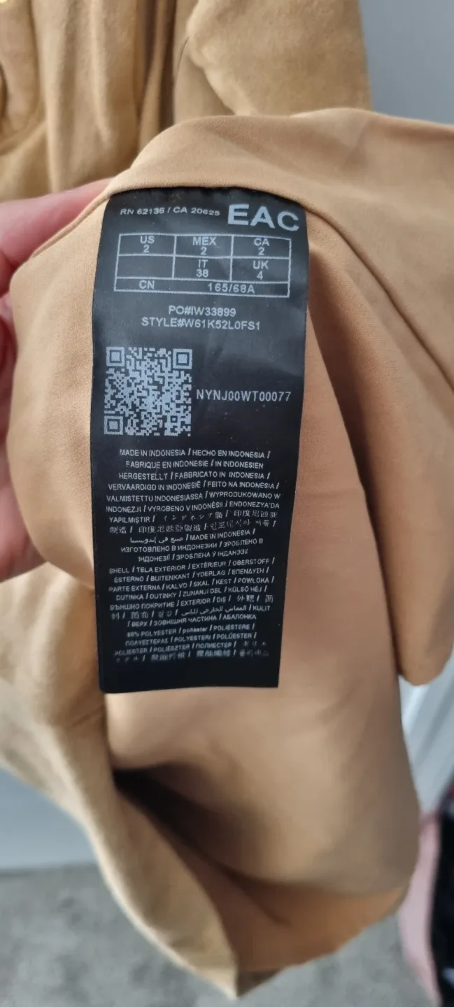 Guess Suede Lace-Up Dress Size 2 - photo 4