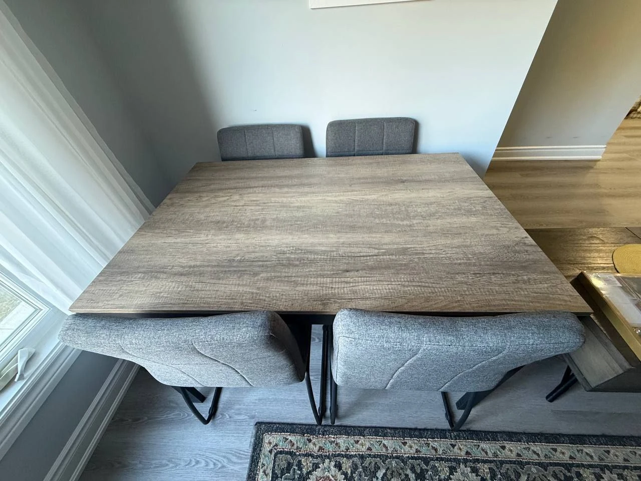 Dining Table with 4 Chairs