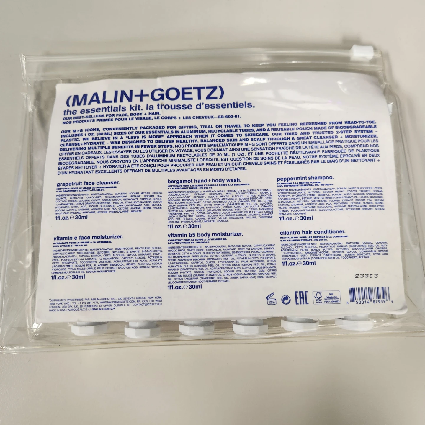 MALIN+GOETZ Travel Essentials Kit - Set of 6 - photo 2
