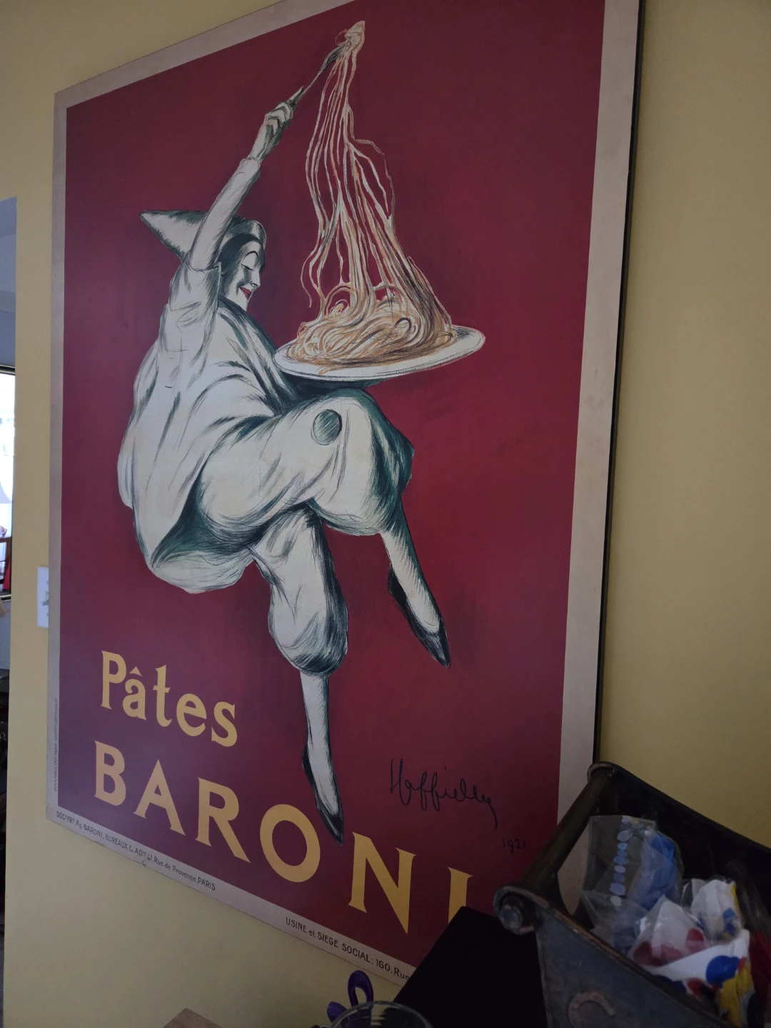 Pâtes Baroni Vintage Poster - photo 2