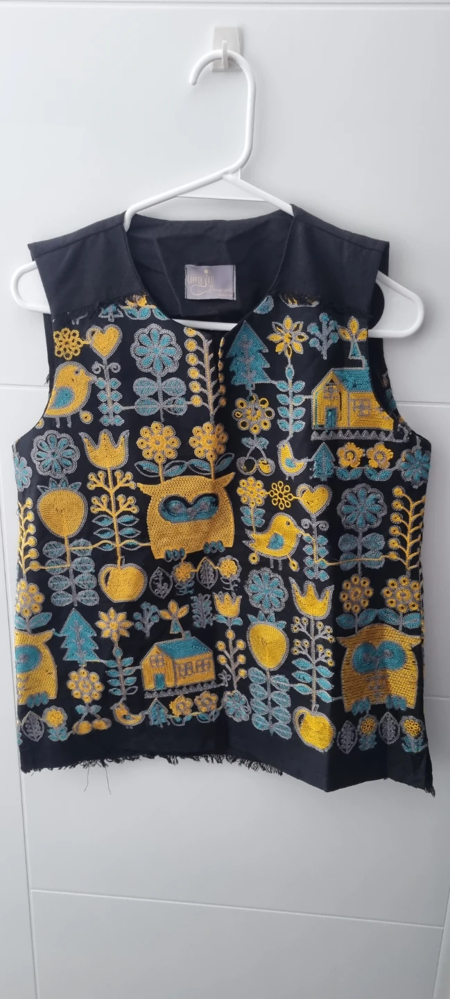 Embroidered Vest