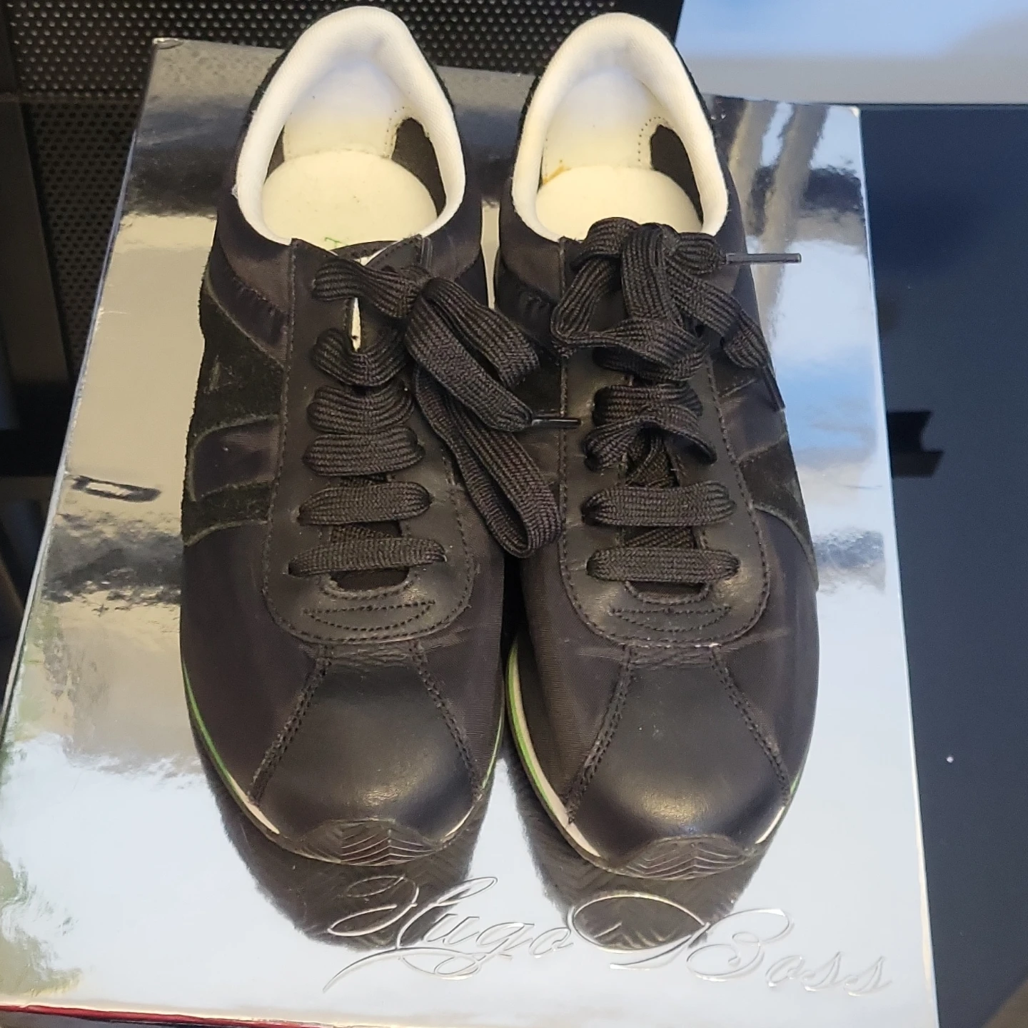 Armani Jeans Black Sneakers