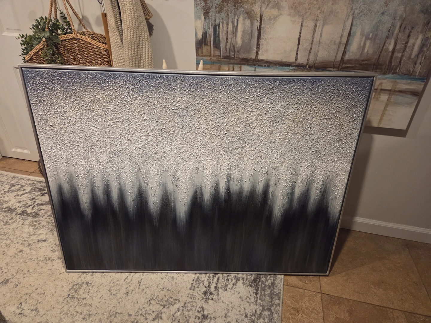 Textured Wall Art Canvas