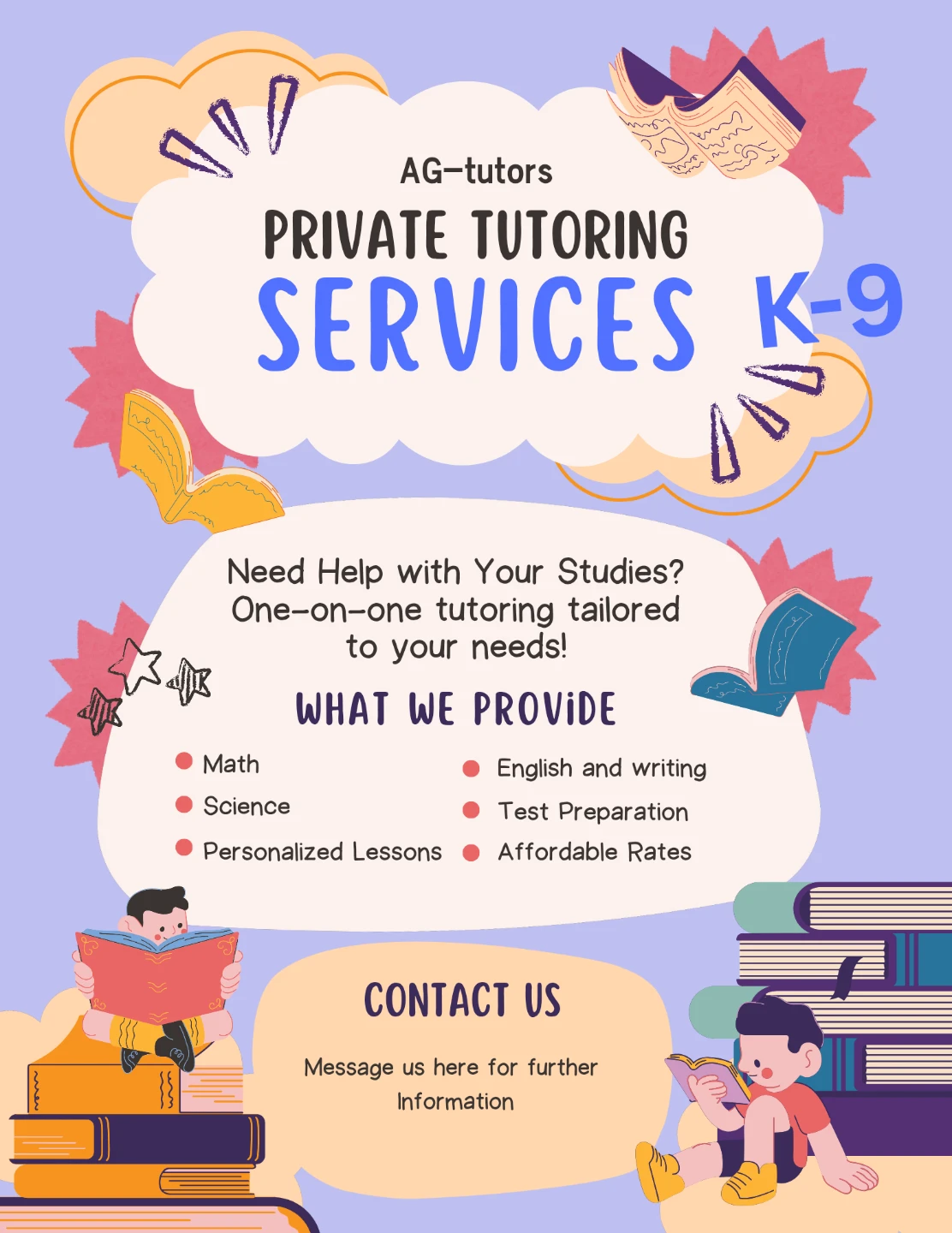 AG-tutors Private Tutoring Services K-9