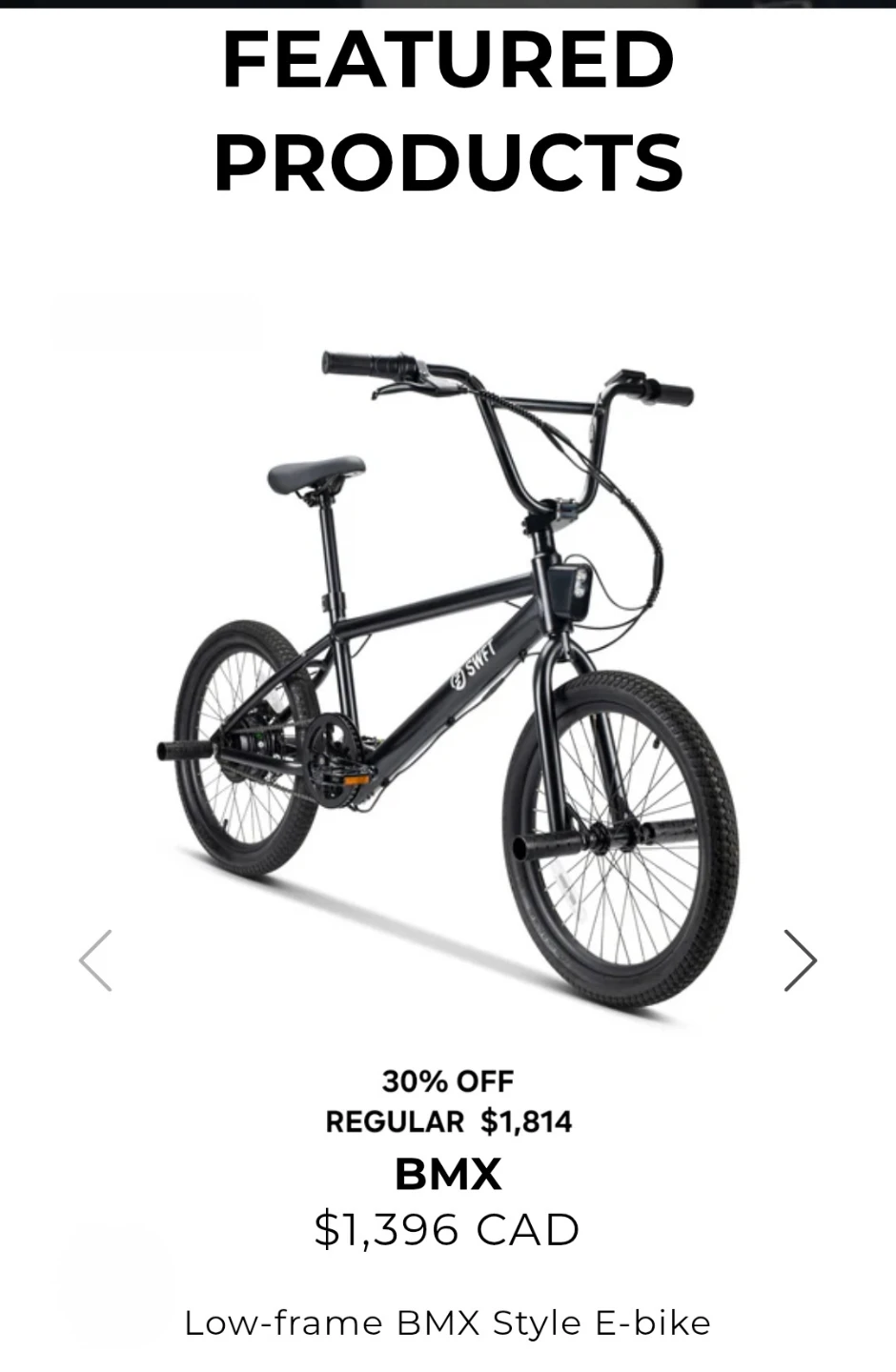 BMX STYLE E-BIKE