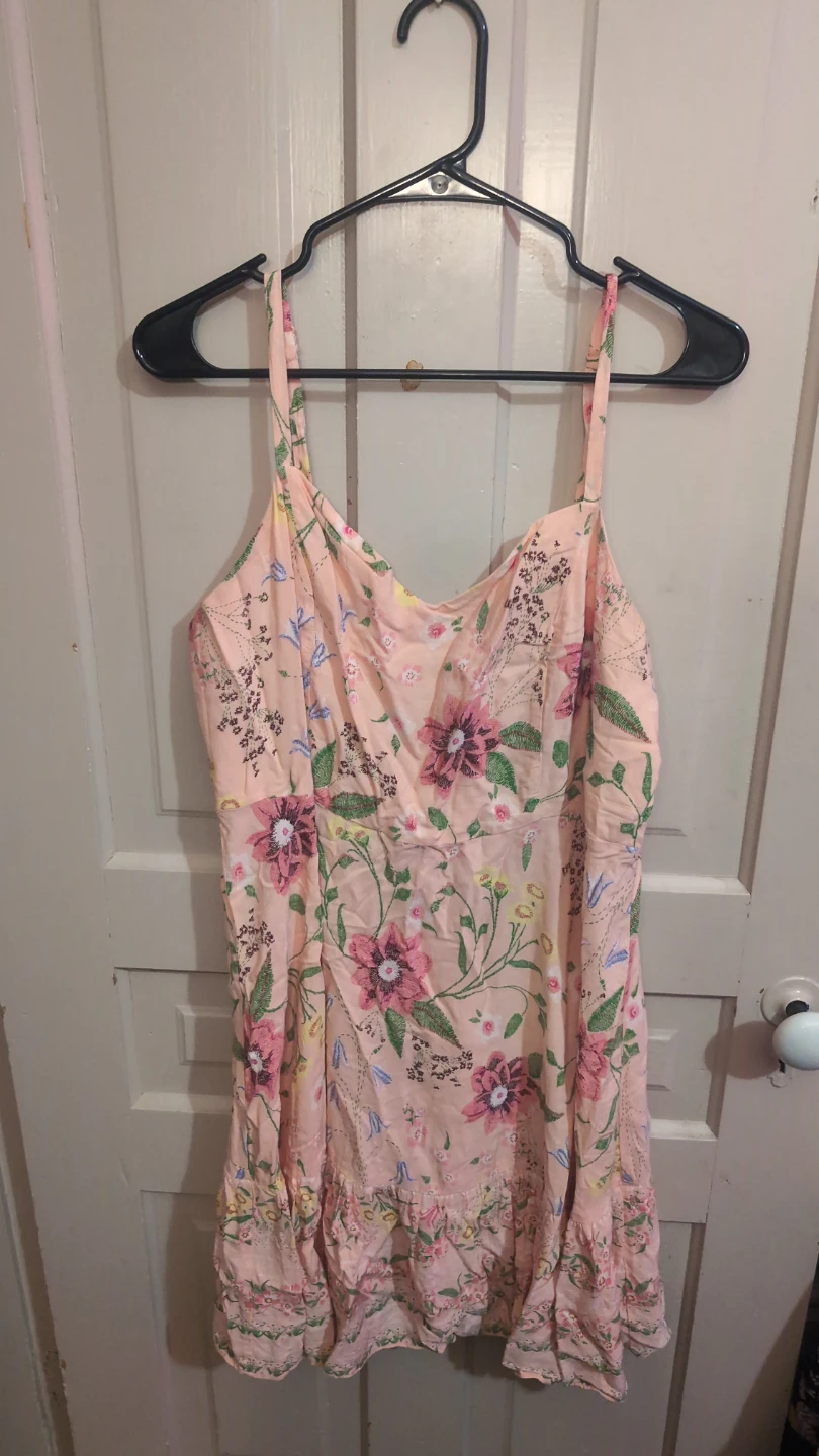 Floral Spaghetti Strap Sundress