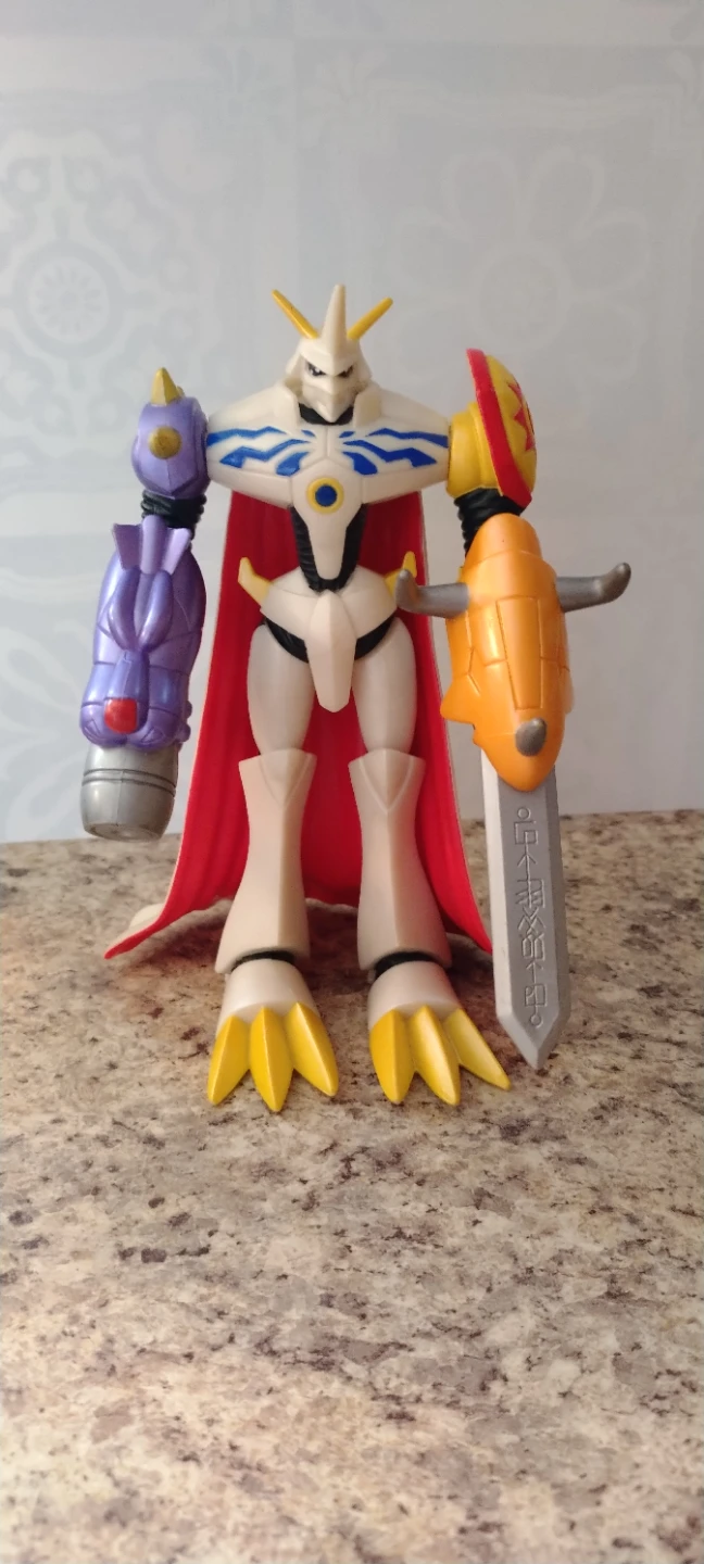 Vintage 2000 Digimon Omnimon Omegamon Bandai PVC Action Figure