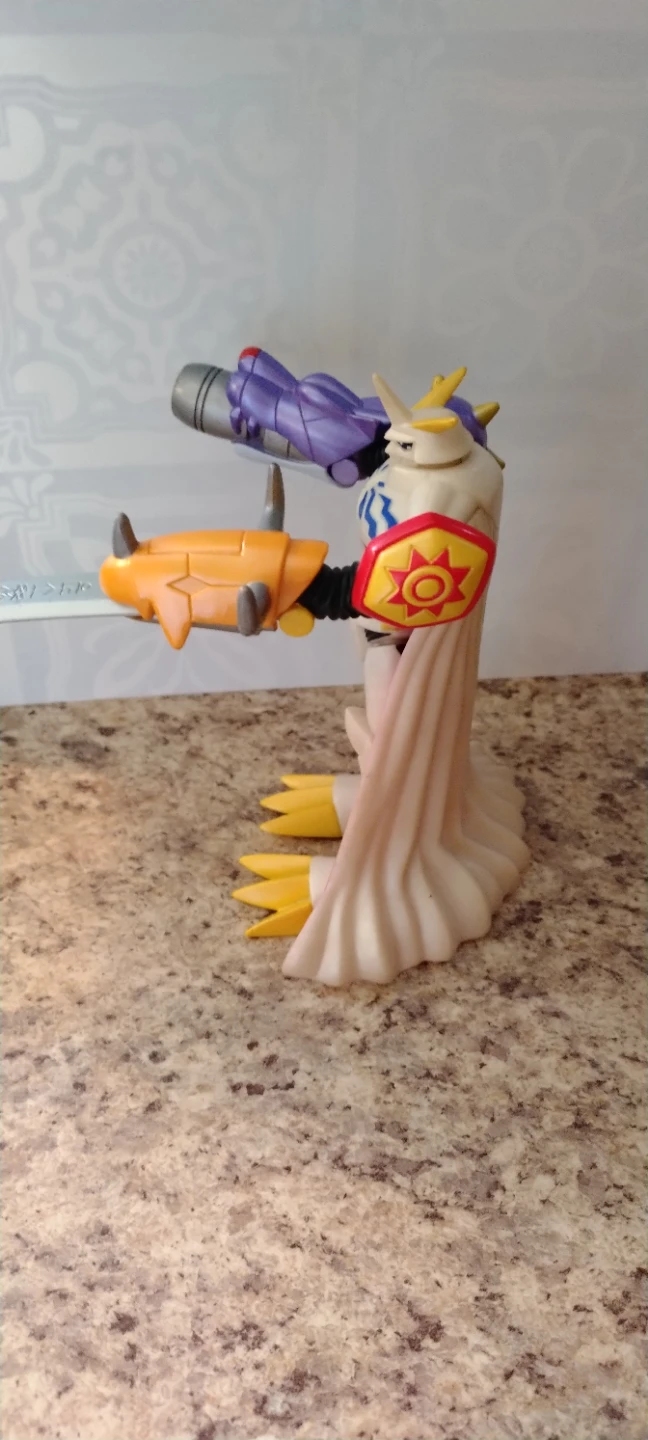 Vintage 2000 Digimon Omnimon Omegamon Bandai PVC Action Figure - photo 4