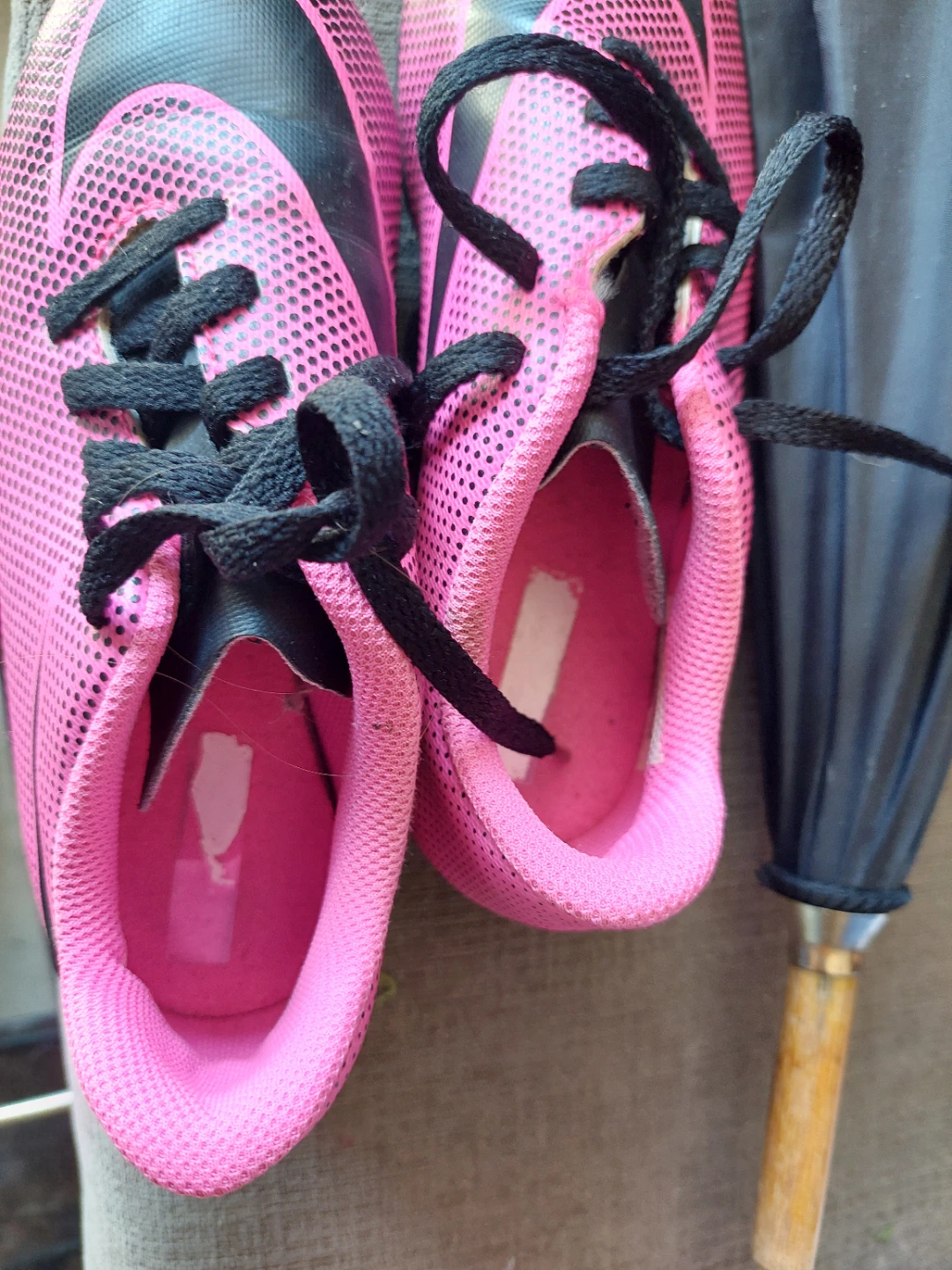Nike Kids' Soccer Cleats - Pink & Black - Size 12C - photo 2