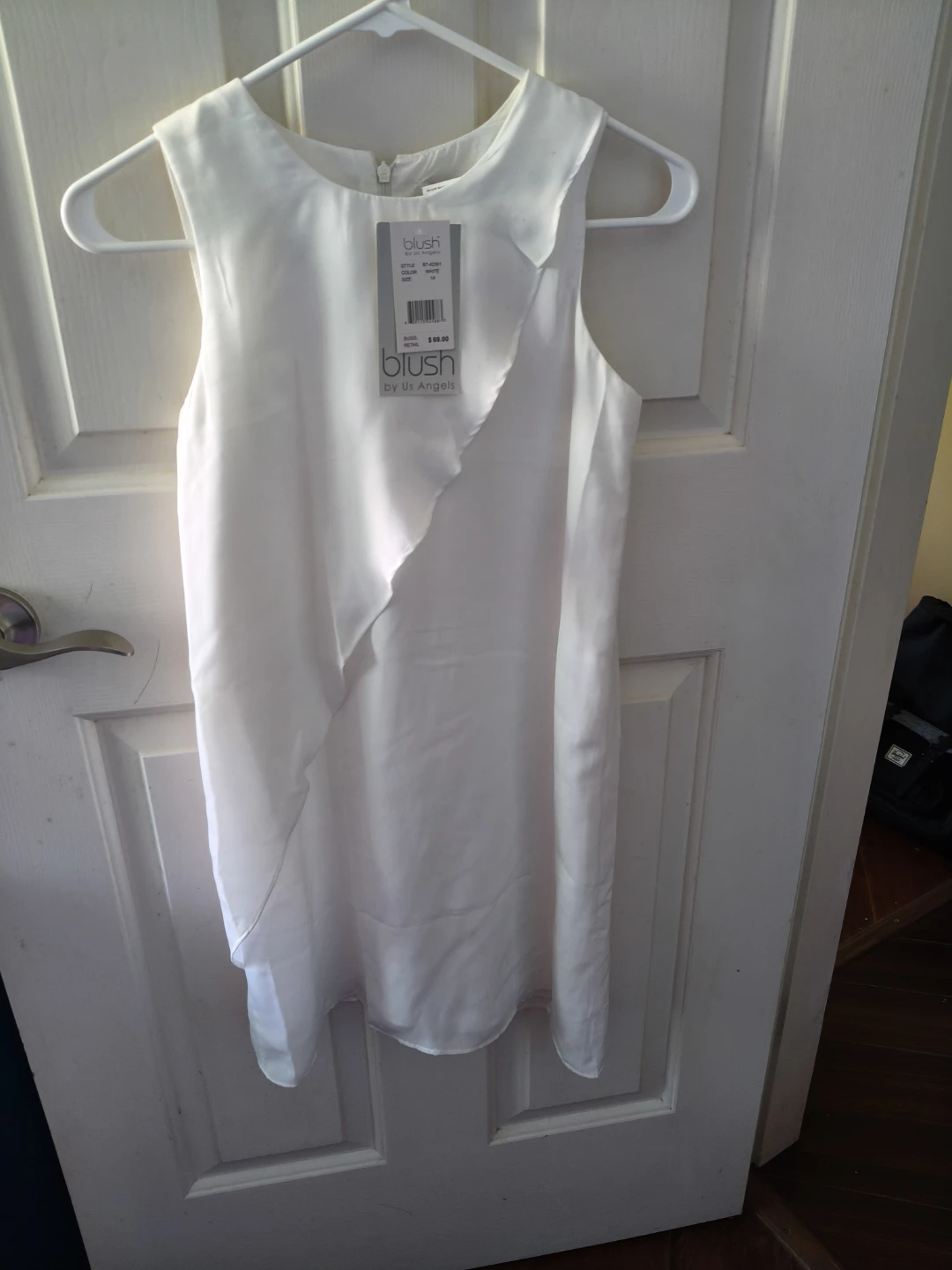 Blush by Us Angels White Dress kids Size 14