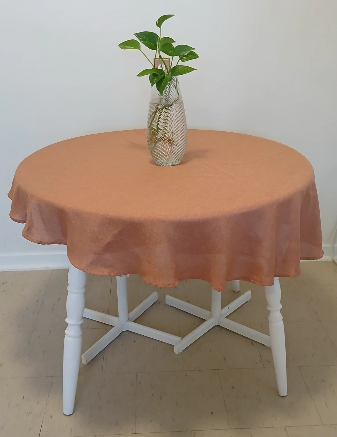 Round taupe Tablecloth