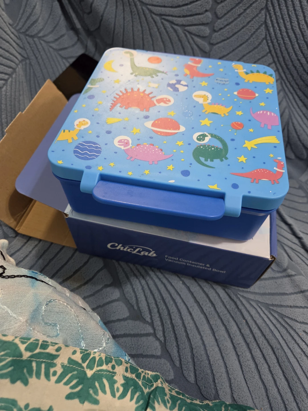 ChicLab Dinosaur Food Container