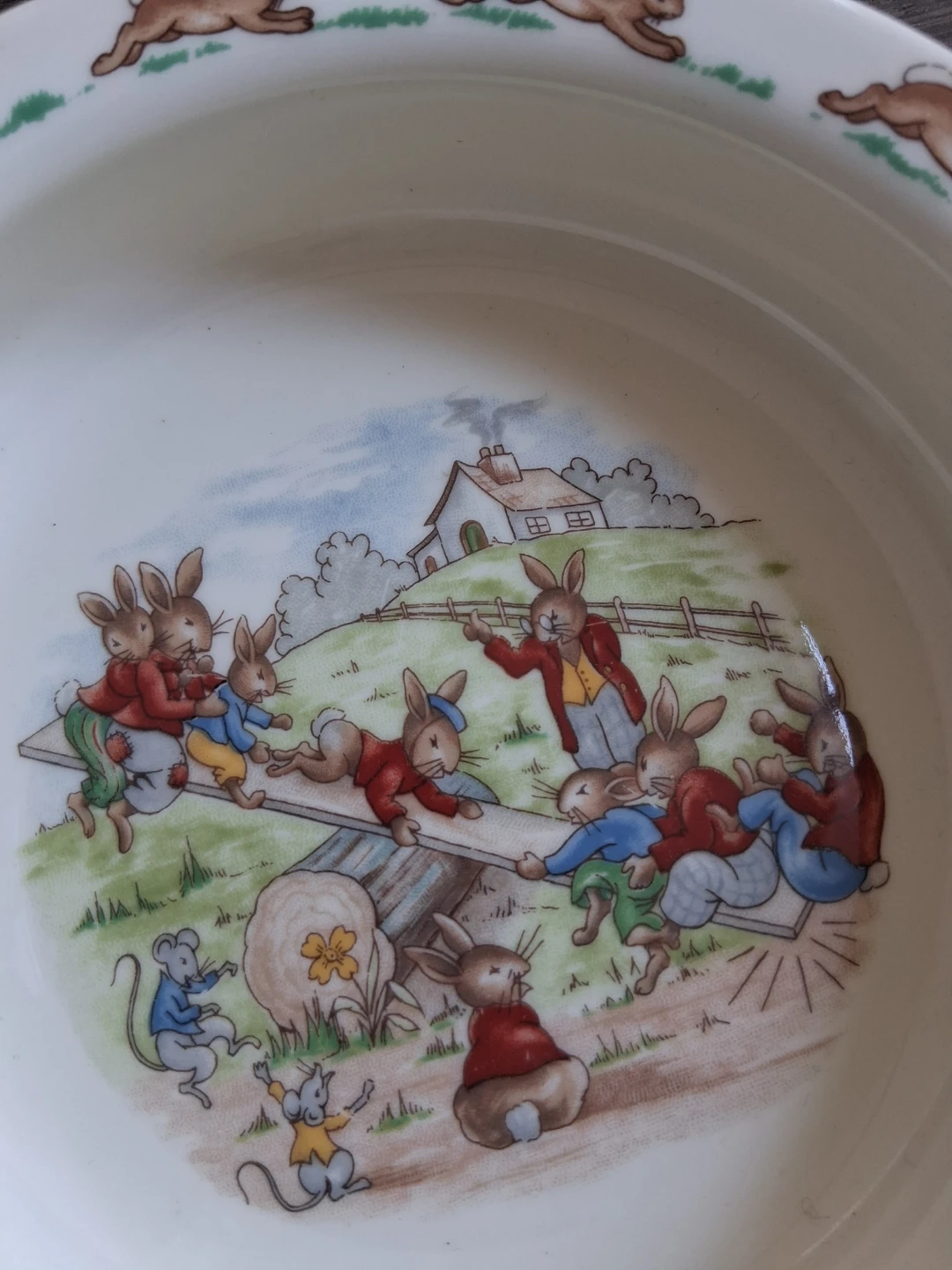 Peter Rabbit Baby Bowl and Plate Set - photo 2