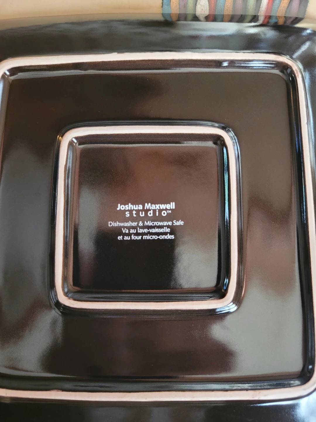 Joshua Maxwell Studio Square Plates and Bowls Set - photo 2