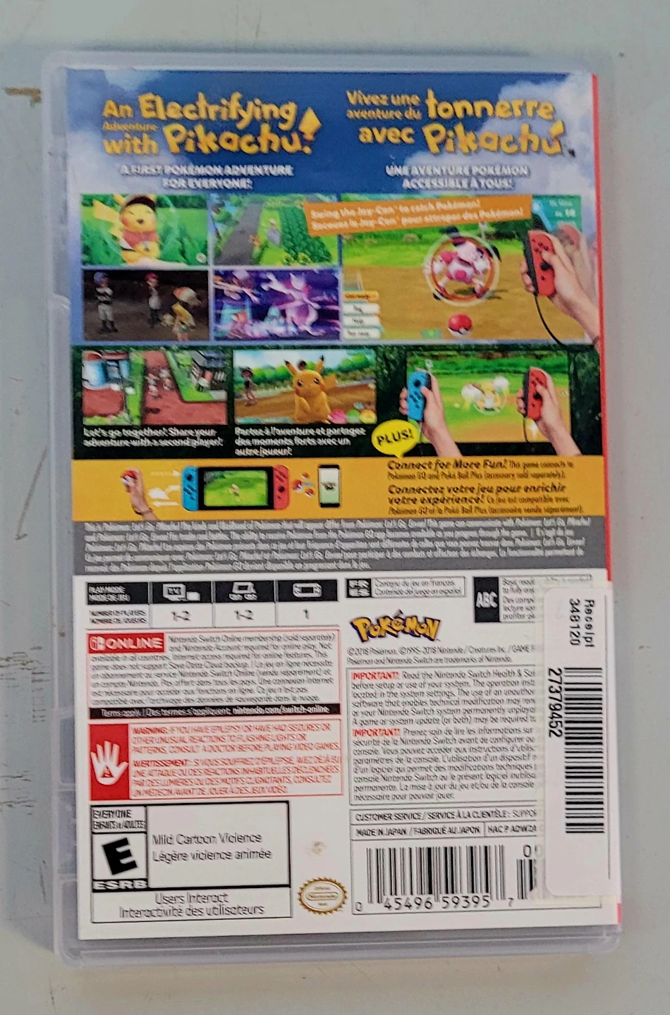 Nintendo Switch Pokemon Let's Go Pikachu! (27379452) - photo 2