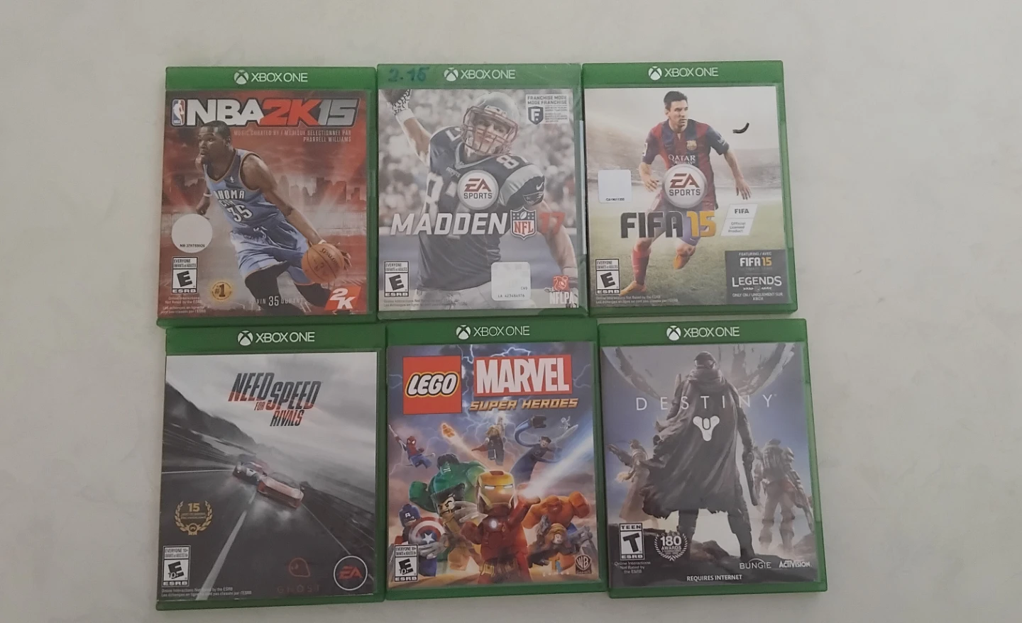 Xbox One Games Bundle (30 for everything)
