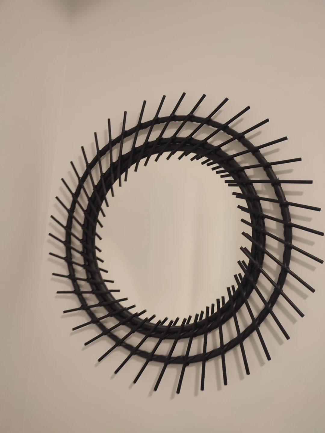 Black Sunburst Mirror - photo 2