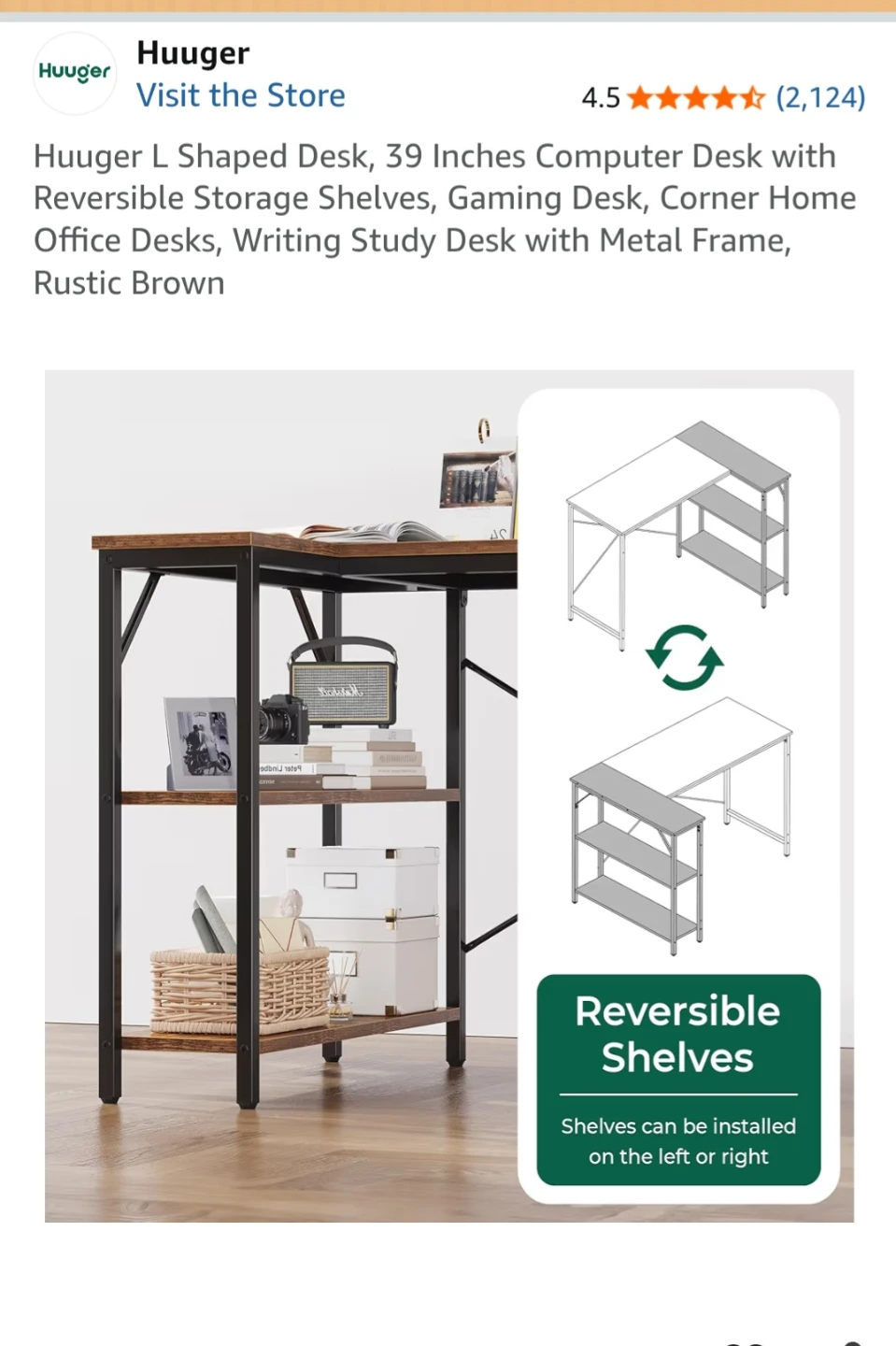 Desk, Desktop Organizer, & Office Chair - photo 3