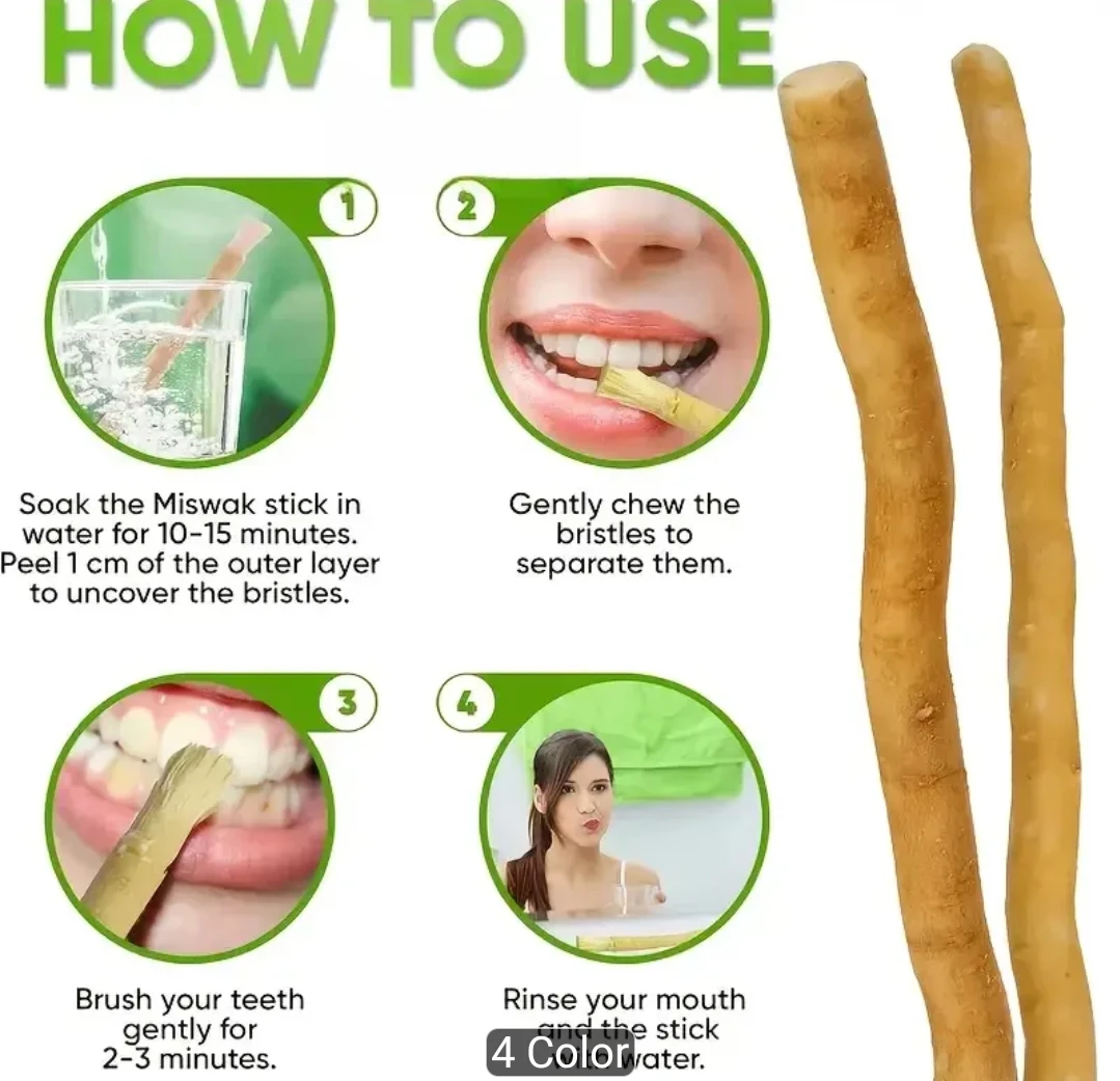 Miswaak Natural Toothbrush Stick (Clove & Natural) - photo 2
