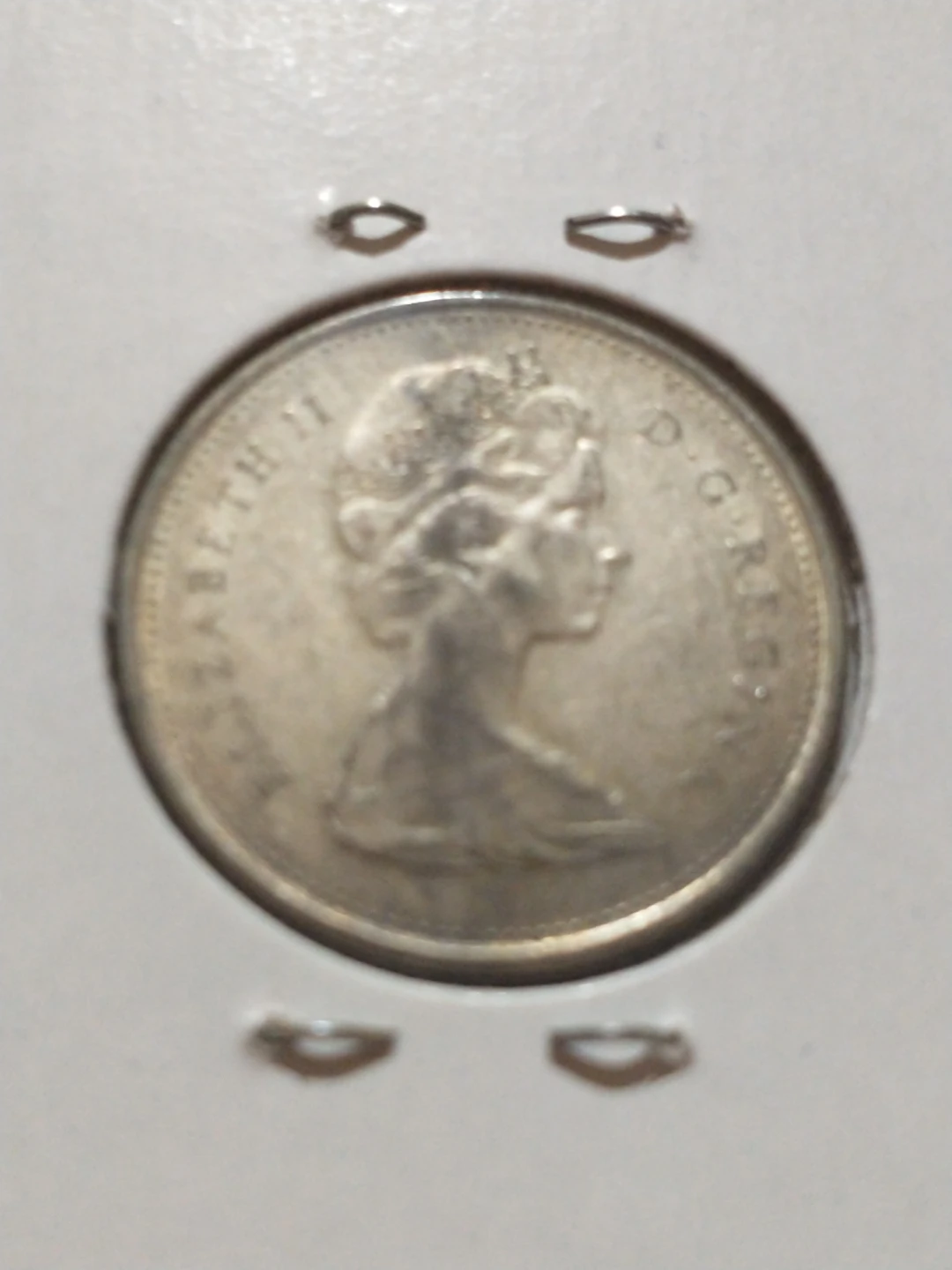 1968 Canada silver quarter - photo 4