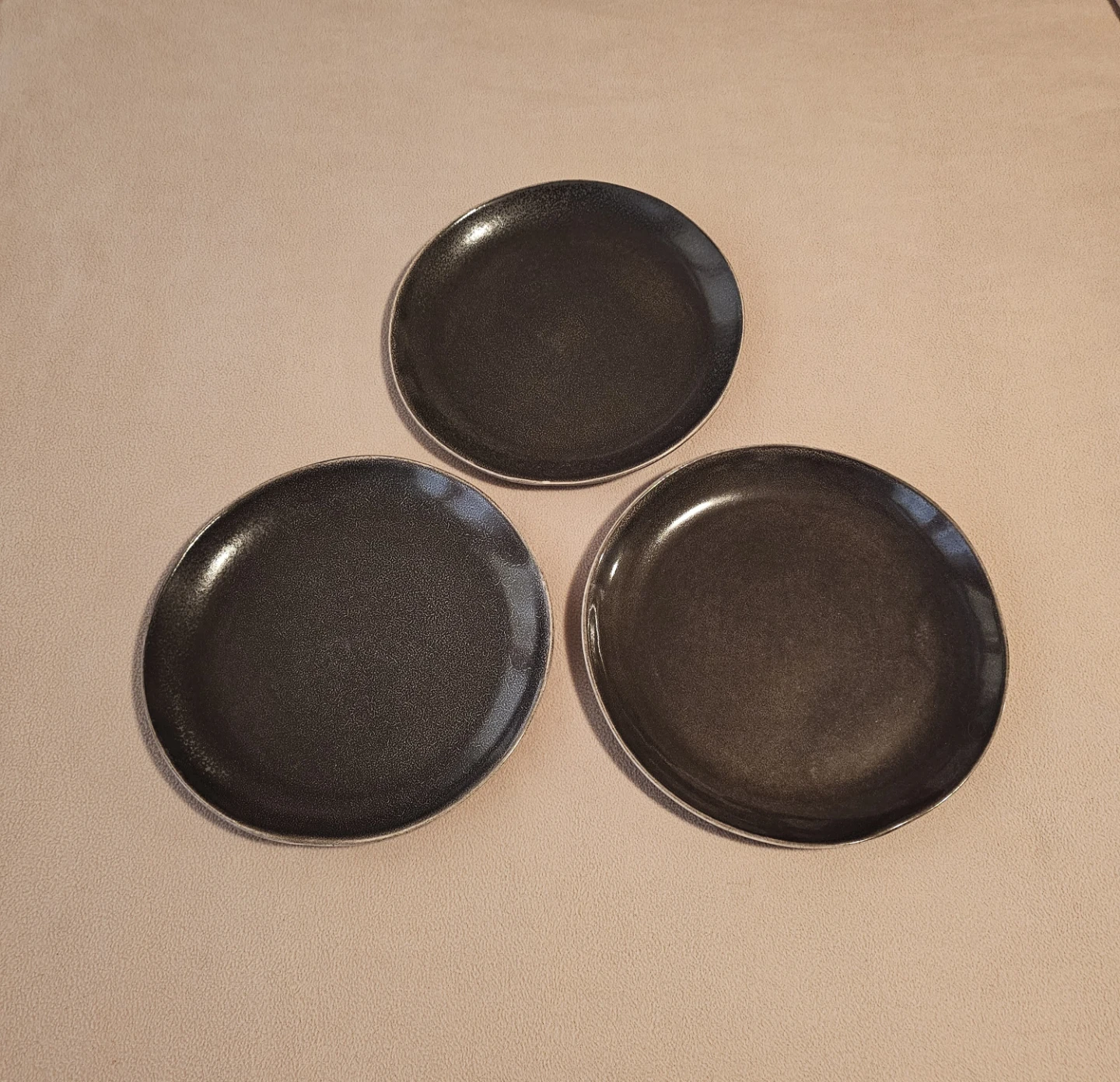 $3 for all 3 Stoneware 11" Plates