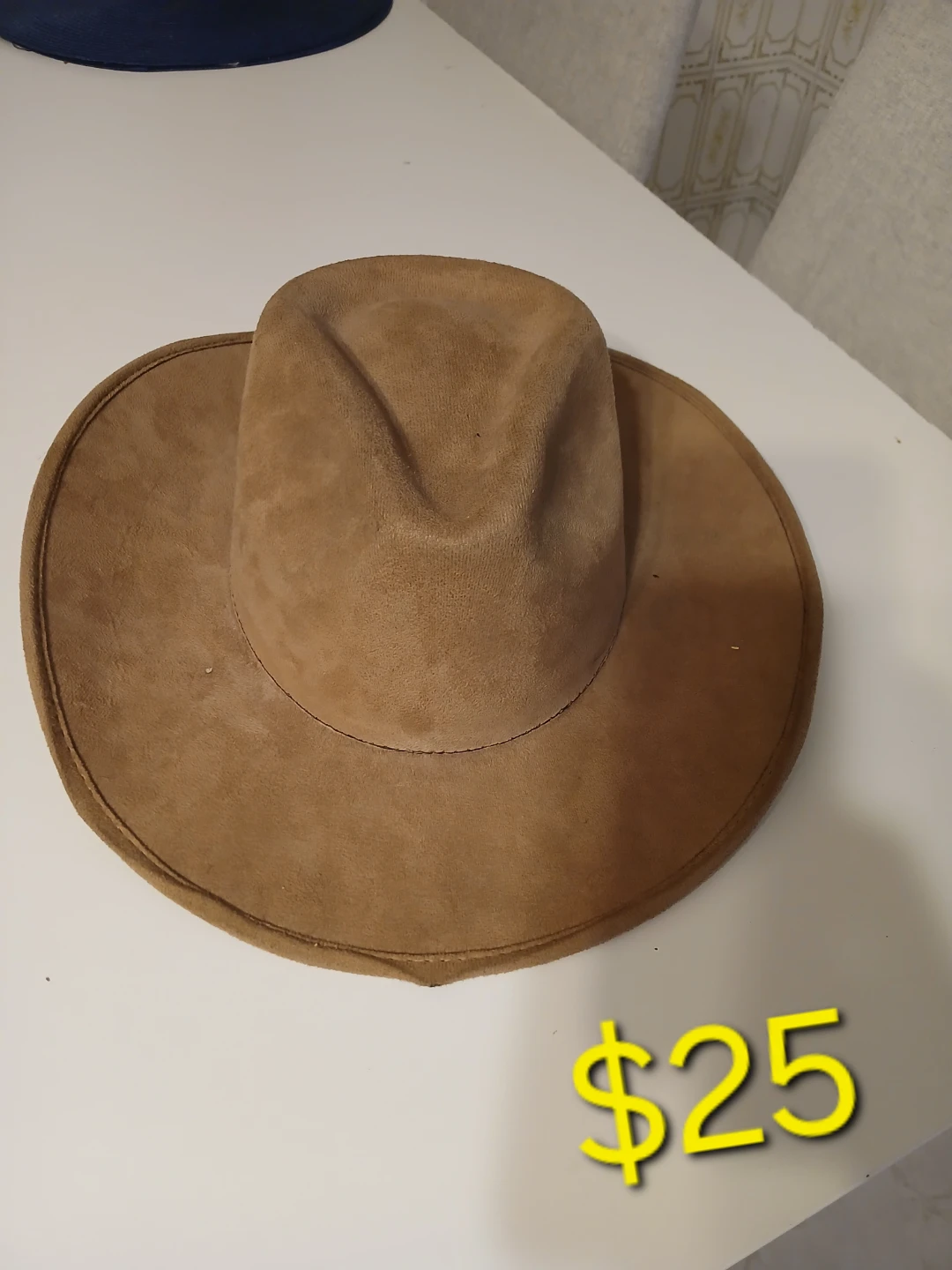 Tan Suede Cowboy Hat - photo 2