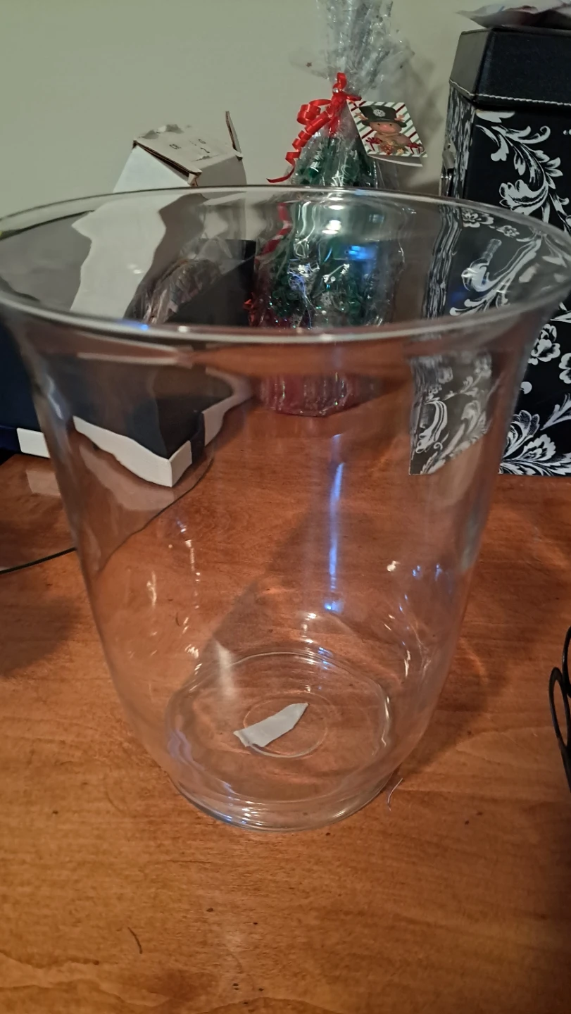 Clear Glass Vase
