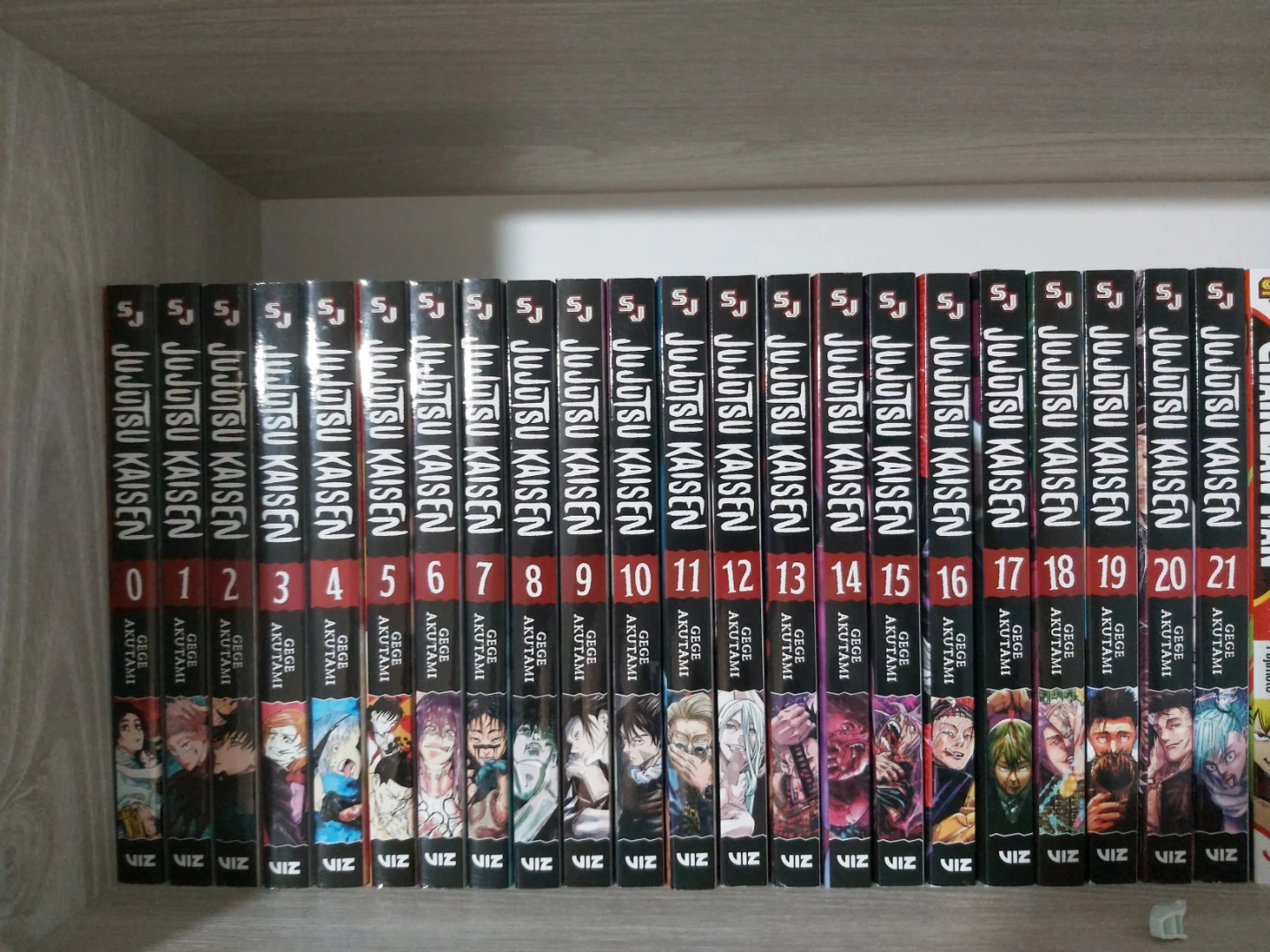 Jujutsu Kaisen Manga Volumes 0-21