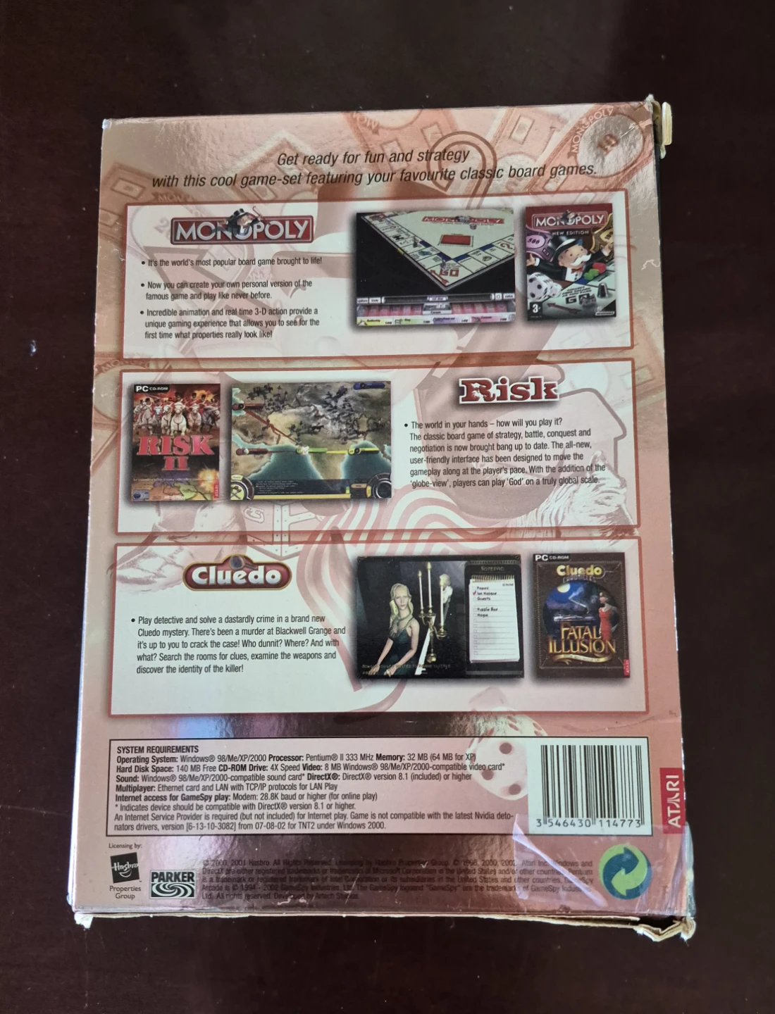Totally Boardgames 3 Game Boxset PC CD-ROM - photo 3
