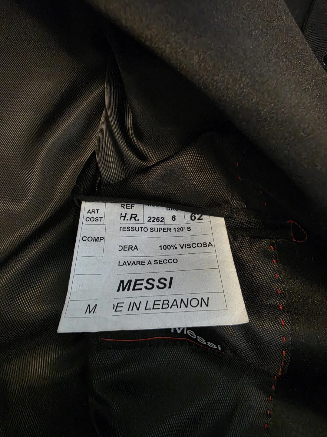 Messi Black Suit Jacket and Joseph Abboud Dress Shirt - photo 3
