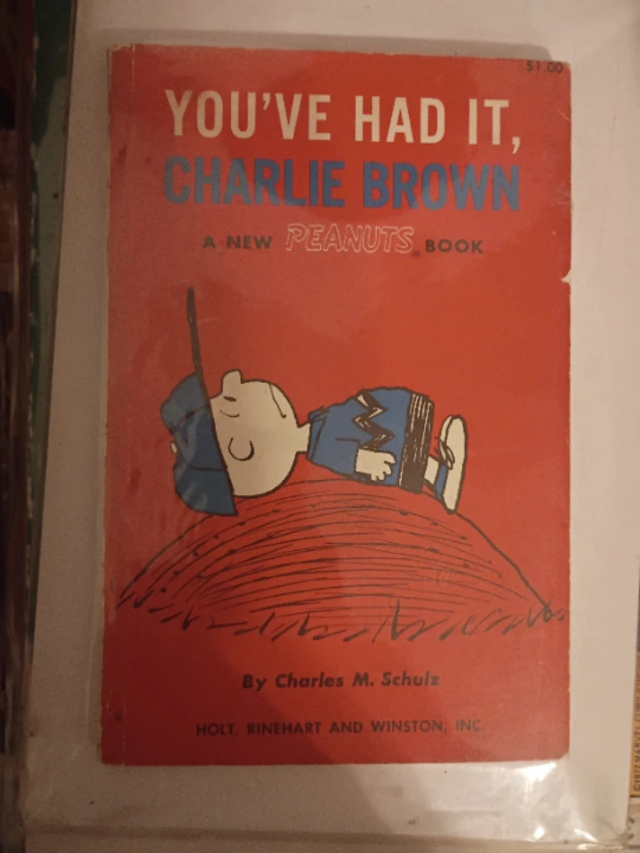 You've Had It, Charlie Brown A New Peanuts Book