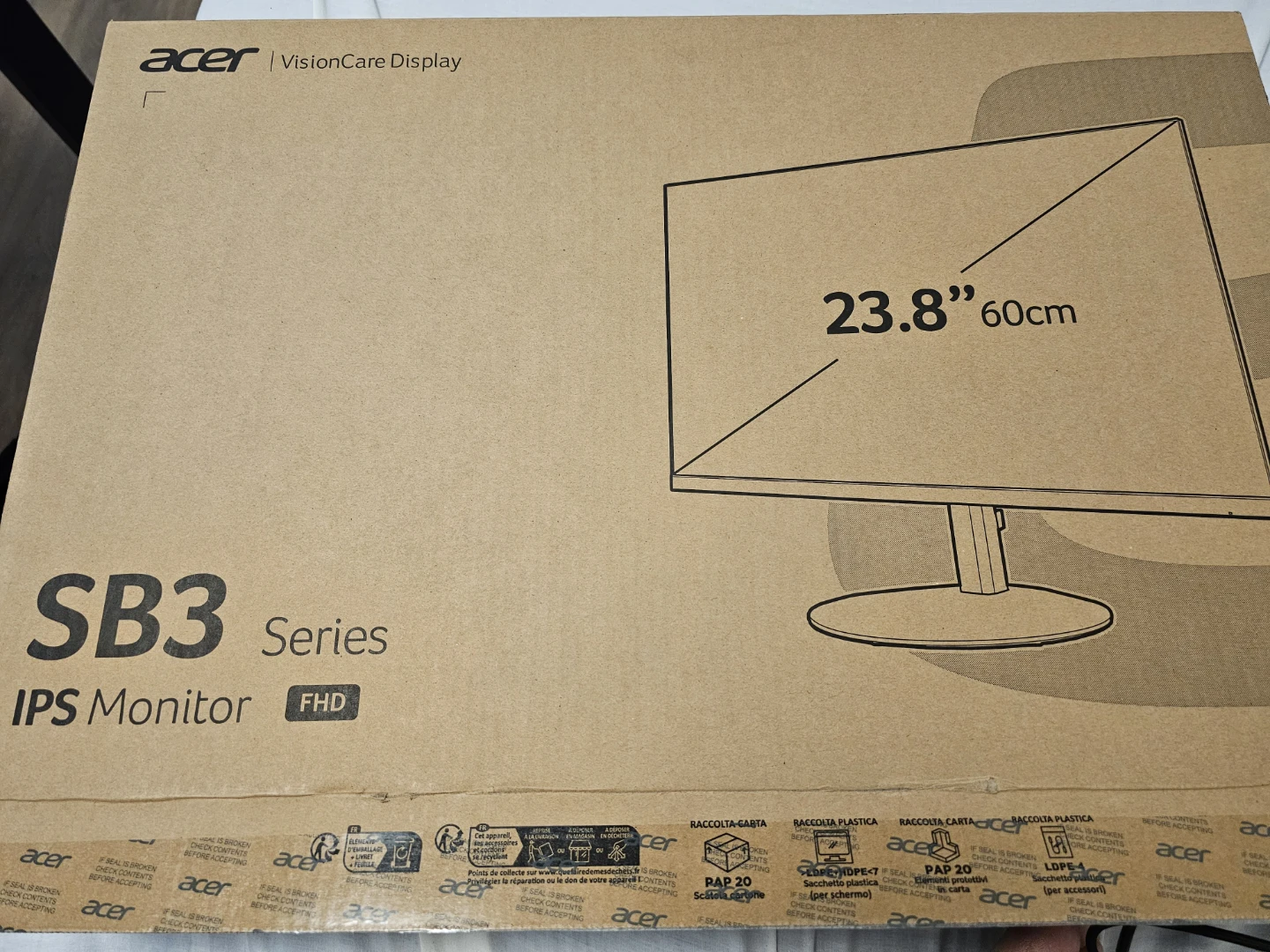 Acer SB3 Series 23.8" FHD IPS Monitor - photo 2